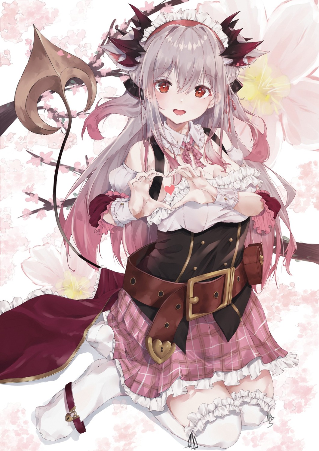 Sena Sena Soar Honey Strap Suou Patra Horns Maid Tail Thighhighs 769492 Yandere